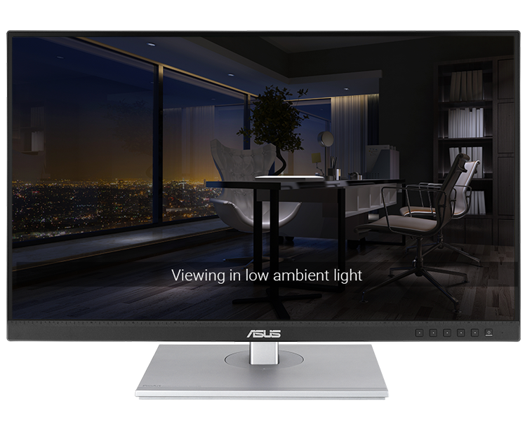 O monitor ASUS ProArt PA247CV com tecnologia Ultra Low Blue Light