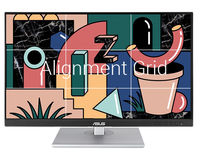 O monitor ASUS ProArt PA247CV inclui pré-visualização de trabalhos artísticos em tamanho real