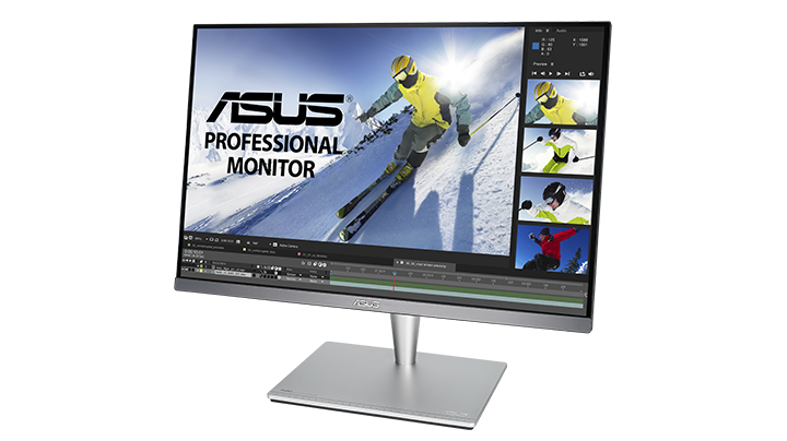 With ProArt PA24AC, a comfortable viewing position is always within reach thanks to its slim profile and ergonomically-designed stand with tilt, swivel, pivot, and height adjustments.