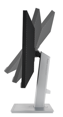 O monitor ASUS ProArt PA247CV pode inclinar +35° ~ -5°