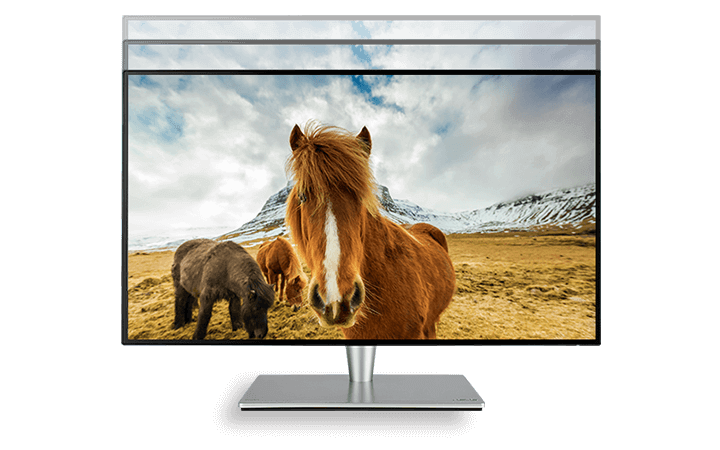 With ProArt PA27AC, a comfortable viewing position is always within reach thanks to its slim profile and ergonomically-designed stand with tilt, swivel, pivot, and height adjustments.
